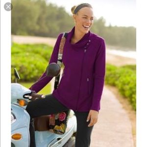 Athleta juniper sweatshirt jacket